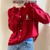Suéter Cardigan de Punto para Mujer, Estilo Nuevo de Primavera y Otoño, Corte Holgado, Adelgazante, Elegante, con Bordado, Tejido Estilo Coreano