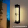 Nueva Lámpara de Pared Solar para Exteriores Estilo Chino Fu Impermeable Lámpara de Pared Exterior para Patio de Villa Puerta Lámpara de Pared para Terraza Exterior