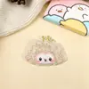 Corona de Dibujos Animados Oveja Pequeña Peluche Relleno de Algodón Broche Colgante Lindo DIY Accesorios para el Cabello Decoración Puesto de Regalos Accesorios Suministros