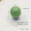 Puxador Cerâmico Colorido no Mesmo Estilo do Xiaohongshu, Puxador Simples Colorido de Furo Único, Puxador de Gaveta e Armário Estilo Americano