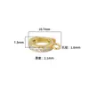 Plata de Ley S925 Hebilla de Circonita Hebilla Colgante de Cristal Botón de Ágata de Jade Hebilla de Collar de Perlas Accesorios DIY
