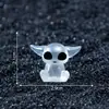 Nuevo producto transfronterizo: Figuritas de alienígenas que brillan en la oscuridad, decoraciones de paisajismo de jardín DIY, adornos colgantes y figuritas en miniatura para escritorio