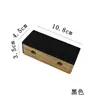 Pata de Soporte para Sofá Pie de Cama Pie de Mesa Madera Maciza Forma de L Pata para Mesa de Café Pie de Mueble de TV Accesorios para Muebles Almohadilla para Pie de Mueble