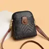 Bolso Estilo Chino Tk Estampado Modelo Otoño Ozon Versátil Bolso de Mamá para Mujer Venta Directa de Fábrica Bolso para Teléfono Móvil Bolso Pequeño Cruzado