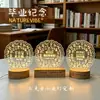 Luz de noche acrílica personalizada para graduación, regalos corporativos culturales y creativos para negocios, jardín de infantes, cumpleaños, decoración de lámpara de escritorio de oficina