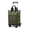 Bolsa de Compras, Bolsa Carrito con Ruedas Universales, Tirable y Transportable, Repelente al Agua, Pequeña, Mediana y Mochila Escolar con Carrito para Estudiantes Universitarios, Bolso de Hombro para Viaje