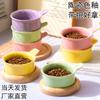 Tigela de Comida para Gato, Tigela para Gato, Tigela de Cerâmica para Gato, Tigela para Gato, Utensílios de Cerâmica para Comida de Gato e Cachorro, Suprimentos para Gato e Cachorro, Utensílios para Comida de Animal de Estimação, Tigela de Água para Gato