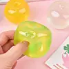 Vendedor Popular Transfronterizo Vaselina Aceite de Coco Bola Juguete para Apretar Hielo Transparente Juguete Súper Descompresor Multicolor En Stock Fábrica de Origen