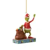 Colgante Creativo del Grinch Navideño Transfronterizo Decoración para Árbol de Navidad Colgante Acrílico Colgante para Espejo Retrovisor de Coche