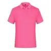 Roupas de Trabalho de Verão, Camisetas de Secagem Rápida, Roupas de Trabalho, Roupas de Verão para Homens, Logo Estampado, Meia Manga Curta, Polo Solta com Gola