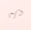 Comercio Electrónico Transfronterizo Europeo y Americano Acero Inoxidable Unisex Sin Perforación Bola Barra Transversal en Forma de C Pinza para Labio Anillo Falso para Nariz Anillo para Labio