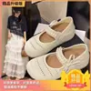 Zapatos Birkenstock Tejidos Huecos de Dos Vías para Mujer, Nuevo Estilo Verano 2026, Suela Suave con Aumento Oculto de Altura de 5 cm, Cómodos Zapatos Mary Jane