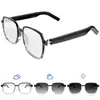 Gafas Inteligentes Bluetooth M10C Montura Transfronteriza Nuevas Lentes Antiluz Azul que Cambian de Color Gafas de Sol de Moda para Escuchar Música, Llamar y Conducir