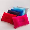 Almohada Exterior Moda Simple Color Puro Viaje Pequeña Almohada Cuadrada Coche Siesta Almohada Inflable Almohada de Cintura Fabricante de Punto Punto