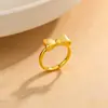 Anillo de moño de plata pura S990 para mujer, Anillo de estilo nicho de lujo ligero de alta gama, Fresco y dulce, Anillo para dedo índice de plata pura al por mayor