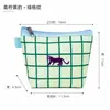 Bolsa de maquillaje rayada con temática de animales, monedero lindo con cremallera, organizador portátil para artículos pequeños, perfecto para que las mujeres lo lleven consigo.