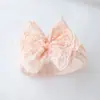 Faixa de cabelo de renda para bebê adorno de cabeça de bebê faixa de cabelo para bebê menina acessórios de cabelo de princesa laço