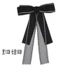 Broche Pin de Estrella con Lazo de Cinta de Corea del Sur Corbata de Lazo Cinta Estilo Universitario Estilo Chanel una generación de cabello