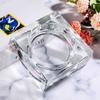 Parede divisória de tijolo de cristal super branco tijolo de cristal super branco tijolo de vidro sólido para varanda tijolo de vidro super branco cristal