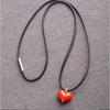 Collar con colgante de fidelidad de cinabrio, pulsera de amor, joyería de alto contenido para mujer