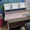 Escritorio Simple de Madera Maciza, Escritorio de Oficina, Mesa de Estudio, Silla de Estudio de Estilo Nórdico Moderno, Juego de Mesa y Silla para Estudiar Infantil
