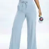 Pantalones de Yoga Cuatro Estaciones para Mujer Pierna Recta Suelta Deporte Caída Adelgazantes Cintura Alta Correr por la Mañana Pilates Entrenamiento Pantalones Largos