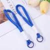Nuevo Estilo Coreano Dopamina Taza de Agua Simple Bolso con Cordón Tejido Llavero Adorno de Cordón de Cuentas Perler DIY Accesorios