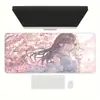 Alfombrilla de Ratón para Videojuegos E-Sports Bidimensional de Personajes de Anime, Alfombrilla Grande de Escritorio para Teclado de Computadora Gruesa y Resistente a las Manchas