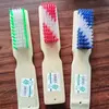 Oferta Especial Tienda de 2 Yuanes: Cepillo de Limpieza para el Hogar de Alta Calidad, Cepillo de Bambú Colorido Multifuncional Cuadrado para Lavandería
