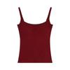 Camisola Gruesa Cálida de Doble Cara Cepillada para Mujer, Ropa Interior Picante de Deseo Puro para Otoño e Invierno, Top Básico Ajustado para Usar como Exterior