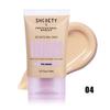 SHCOETY Base de Maquiagem Líquida Corretivo 4 Cores Transfronteiriço Pele Natural Clara Fosca Iluminadora BB Cream Leve e Respirável