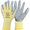 Guantes Eléctricos Jinbuan 400V Especiales para Electricista Aislados Antideslizantes Resistentes al Desgaste Goma Arrugada Guantes de Protección Laboral Baja Presión Transpirables