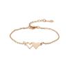 Amazon ebay caliente Pulsera de amor Tres Hermanas puede enviar al por mayor joyería para novias hermanas regalo pulsera de acero de titanio
