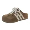 Zapatos de Mujer con Suela Gruesa 2026 Nuevos Primavera/Verano Planos Zapatos de Entrenamiento Alemanes Versátiles Deportivos Casuales Zapatos sin Cordones
