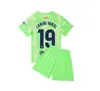 2425 Popular Mismo Estilo Conjunto de Uniforme de Fútbol No. 7 Ronaldo Mbappé No. 10 Camisetas de Verano Messi para Hombre y Mujer