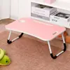 Escritorio de Computadora Plegable, Mesa Plegable para Ventana, Escritorio para Estudiante Junto a la Cama en Dormitorio, Móvil para Recámara, Antideslizante, Portavasos, Plegable