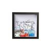 Popular de Amazon Transfronterizo Caja de Almacenamiento de Boletos Personalizada Caja para Tarjetas Conmemorativas de Postales Caja de Mapa Marco de Fotos