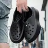 Nuevas Pantuflas de Verano para Hombre, Antideslizantes, de Suela Gruesa, Suaves al Tacto, Totalmente Cerradas, Adecuadas para Conducir, Actividades al Aire Libre y Uso en la Playa