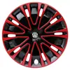 Aplicável a 15 Fusi New polo polo velho Bora Langyi Sagitar calota de cubo de roda baixa com anel de ferro capa decorativa modificação