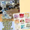520 Presente de Dia dos Namorados Borboleta DIY Feita à Mão Flor Preservada Moldura de Foto Acrílica Suporte Pacote de Material Presente de Aniversário