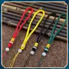 Peça de cordão de mão de alta qualidade, espessa e tecida à mão, peça de cordão para brincar de DIY, corda de pulso masculina, lote solto