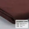 Lona de poliéster-algodón de color personalizada, lona de hilo teñido de 12 oz para bolsas de mano y equipaje, lona negra natural y semiblanqueada
