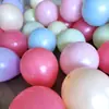 Globos Maca de 10 Pulgadas 1.5, 100 Piezas, Decoraciones para Habitación de Boda de Confesión, Globos Redondos, Globos Maca de Colores Dulces de Primavera