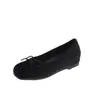 Zapatos de Salón Bajos Retro para Mujer 2026 Nuevo Estilo Popular Chic Celebridad de Internet Más Vendido Casual Versátil Esenciales para Pantalones de Pierna Ancha