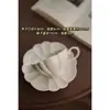 Juego de Tazas de Café Retro Jingdezhen Taza Cerámica Pequeña Europea Creativa Set de Té de la Tarde Pastoral Flor