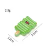 Brochetas de juguete de comida simulada, accesorios de resina para barbacoa, pegamento de crema, materiales de manualidades DIY, decoraciones, miniaturas para casa de muñecas