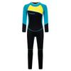 Traje de baño de una pieza de manga larga para niños de 2,5 MM al por mayor, traje de baño de buceo cálido con protección solar, traje de baño de surf de aguas termales