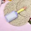 Venta al por mayor de fábrica Color Caramelo Lindo Peine de Cojín de Aire Bolsa de Aire Peine para Cabello Rizado Peine Alisador de Cabello Peine de Peluquería Peine de Masaje Ovalado