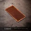 Tapete de Té Teñido con Óxido de Tela Vieja Vintage, Tapete Seco para Té, Caminero de Mesa Estilo Wabi-Sabi Desgastado, Tapete para Mesa de Té, Base Aislante de Calor, Accesorios para Ceremonia de Té