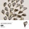 Acessórios de Arte para Unhas Amor Decoração de Unhas Diamante Celebridade da Internet Popular Diamante de Cristal Ponto de Brilho Super Fundo Pontiagudo Novos Acessórios de Coração Torto